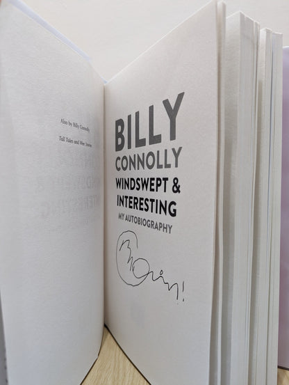 Windswept & Interesting: My Autobiography by Billy Connolly (Signed First Edition) - Fialta Books