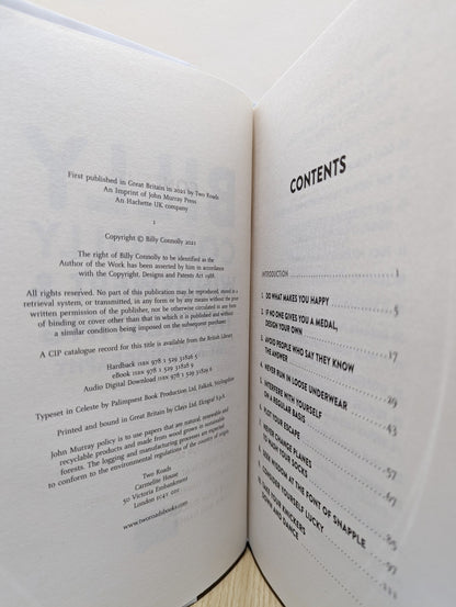 Windswept & Interesting: My Autobiography by Billy Connolly (Signed First Edition) - Fialta Books