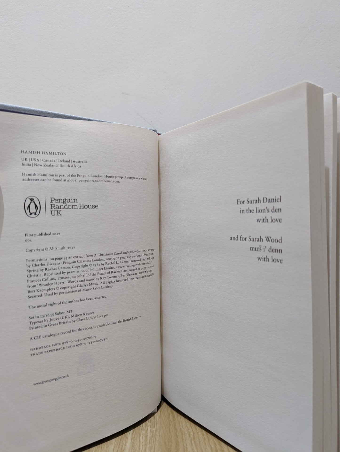 Winter by Ali Smith - Fialta Books