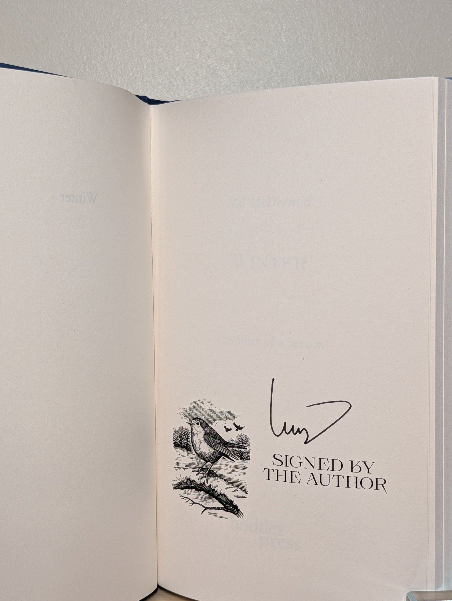 Winter by Val McDermid (Signed First Edition) - Fialta Books