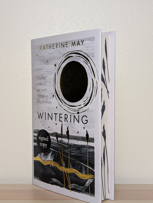 Wintering by Katherine May (Signed Special Edition with sprayed edges) - Fialta Books