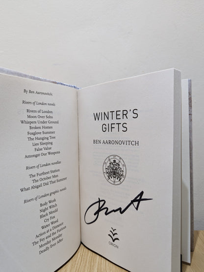 Winter's Gifts by Ben Aaronovitch (Signed First Edition) - Fialta Books