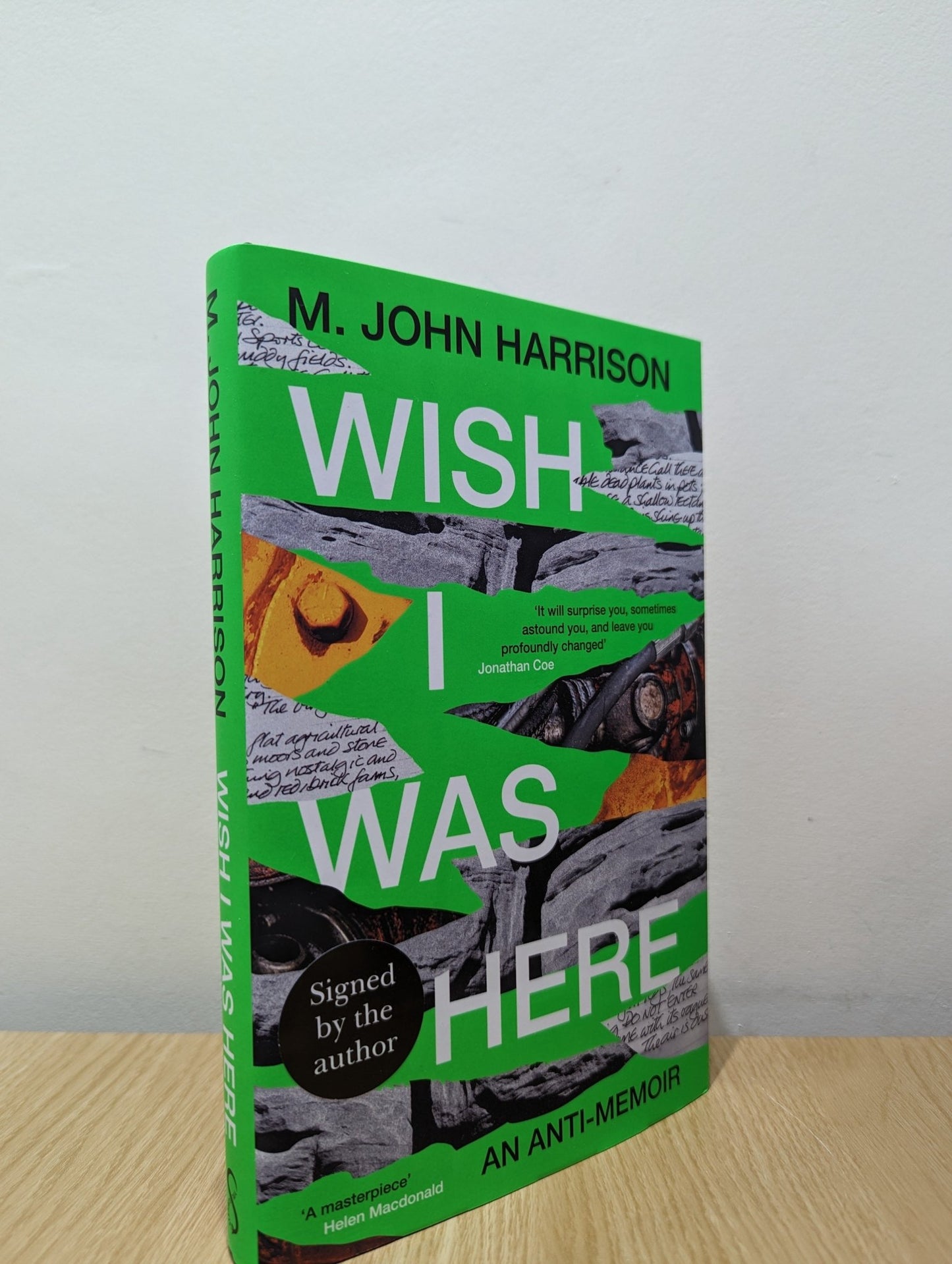 Wish I Was Here by M. John Harrison (Signed First Edition) - Fialta Books