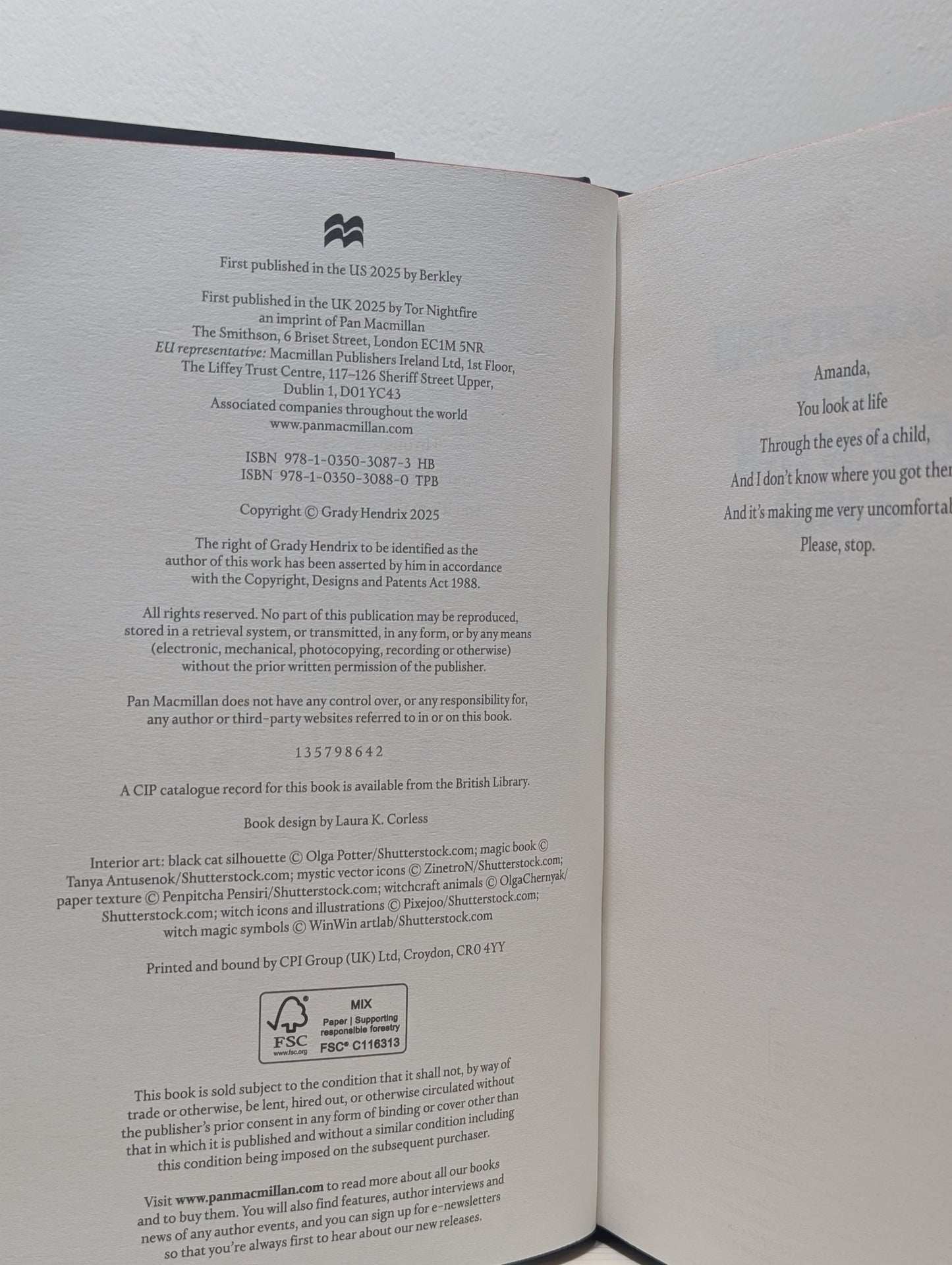 Witchcraft for Wayward Girls by Grady Hendrix (Signed Numbered Edition with sprayed edges) - Fialta Books