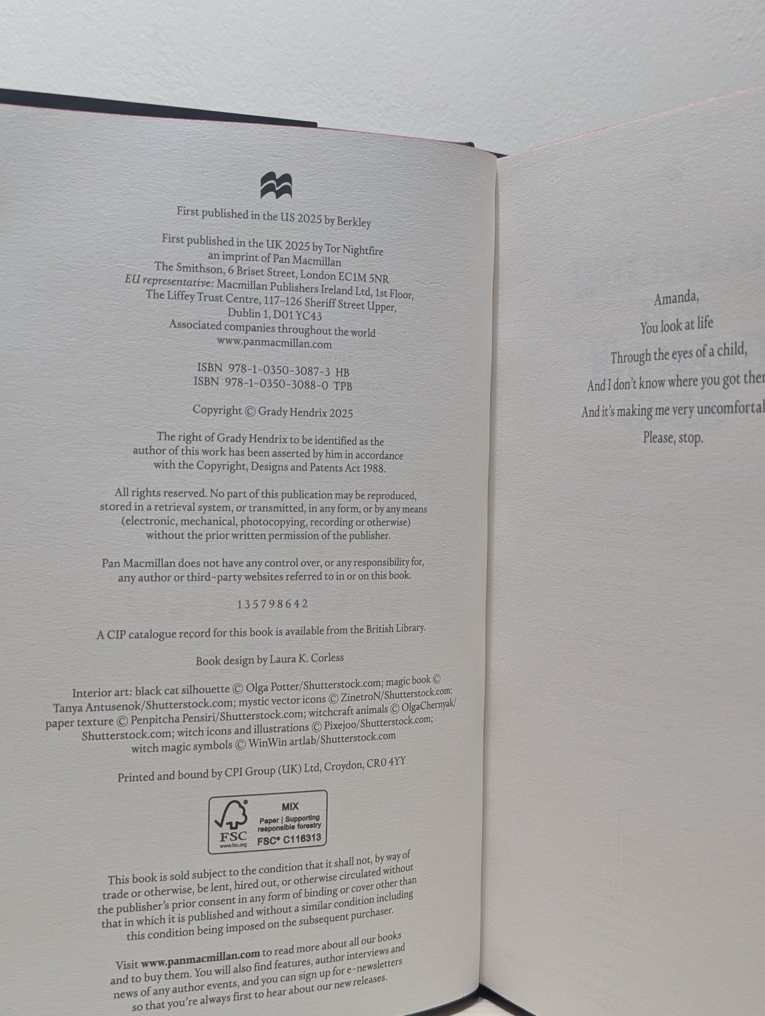 Witchcraft for Wayward Girls by Grady Hendrix (Signed Numbered Edition with sprayed edges) - Fialta Books