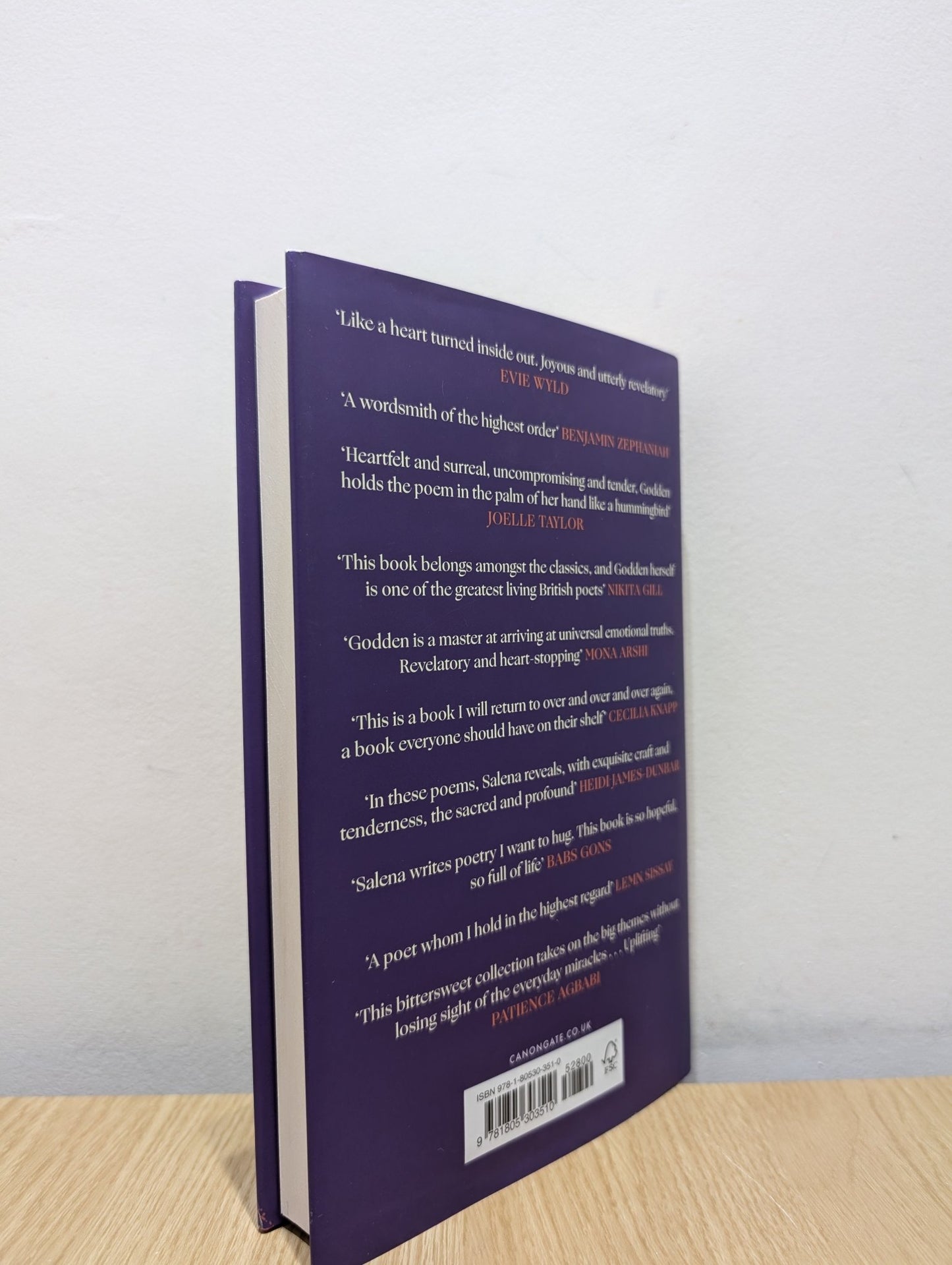 With Love, Grief and Fury by Salena Godden (Signed First Edition) - Fialta Books