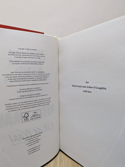 Without Warning and Only Sometimes by Kit De Waal (Signed) - Fialta Books