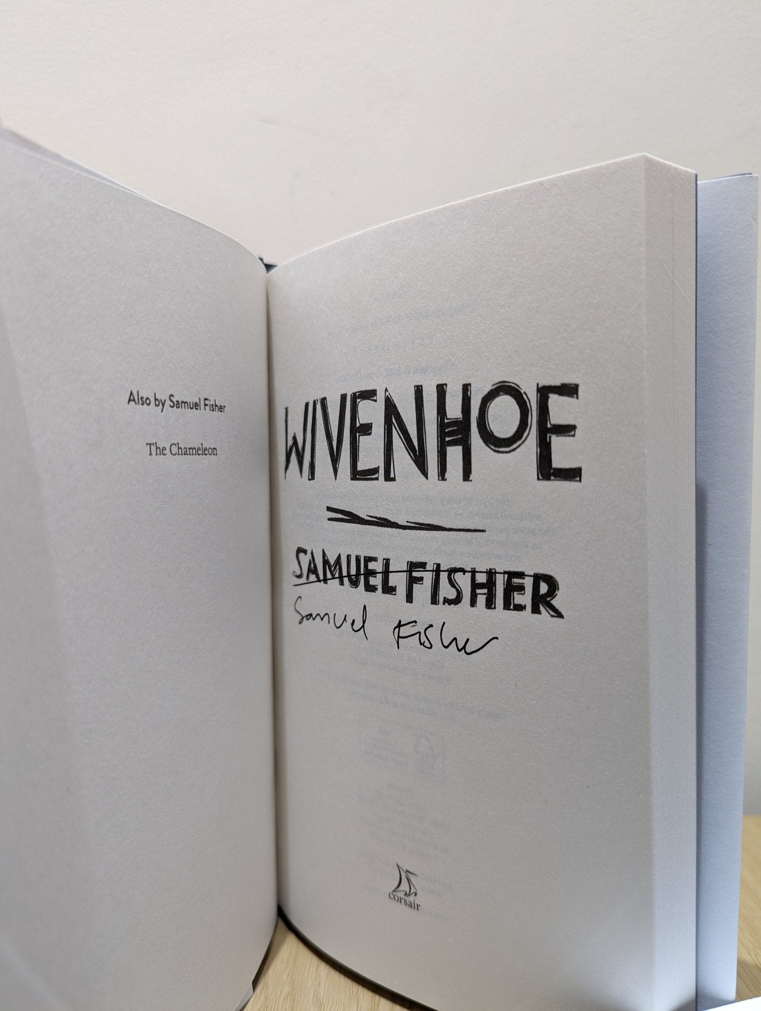 Wivenhoe by Samuel Fisher (Signed First Edition) - Fialta Books