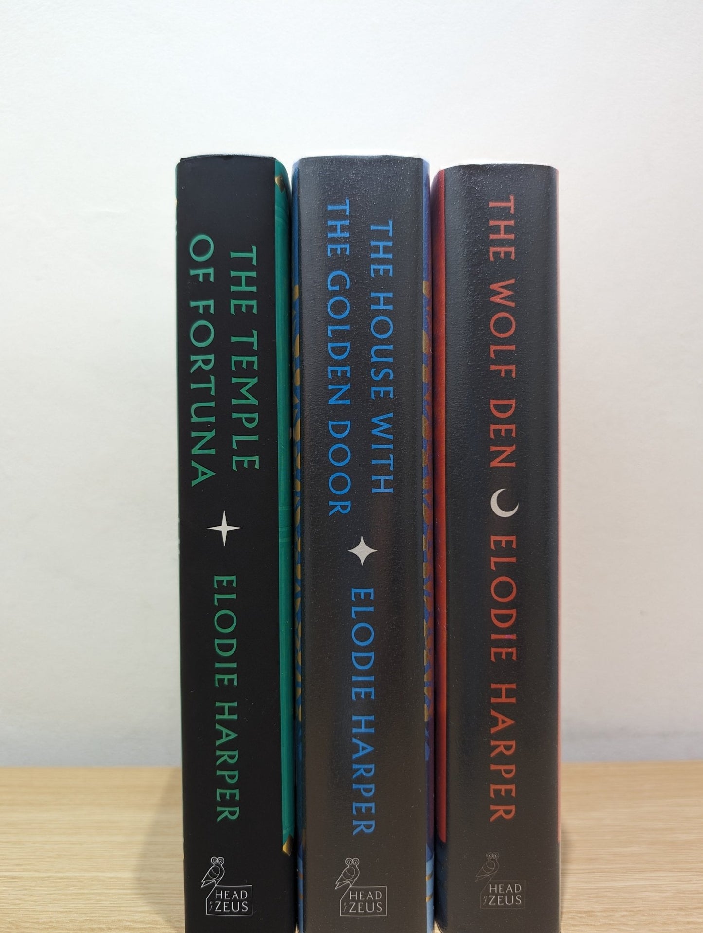 Wolf Den Trilogy by Elodie Harper (Signed First Edition Set) - Fialta Books