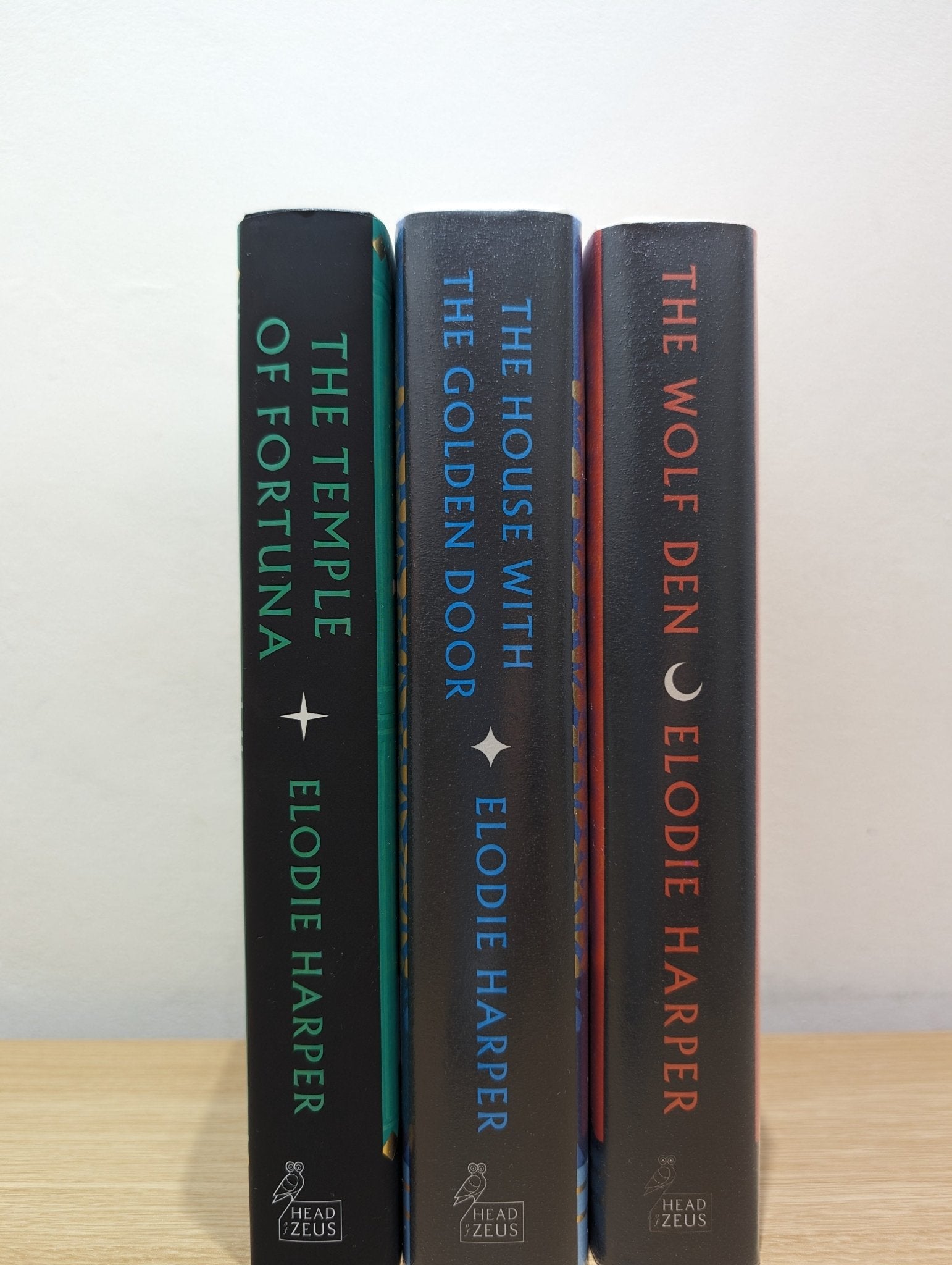 Wolf Den Trilogy by Elodie Harper (Signed First Edition Set) - Fialta Books