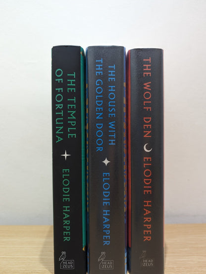 Wolf Den Trilogy by Elodie Harper (Signed First Edition Set) - Fialta Books