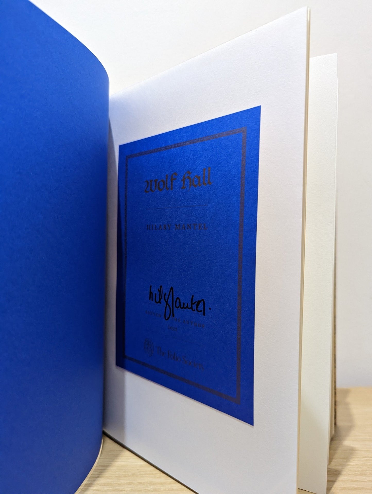Wolf Hall by Hilary Mantel (Folio Limited Signed Edition) - Fialta Books