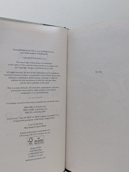 Wolves of Winter by Dan Jones (Signed First Edition with sprayed edges) - Fialta Books