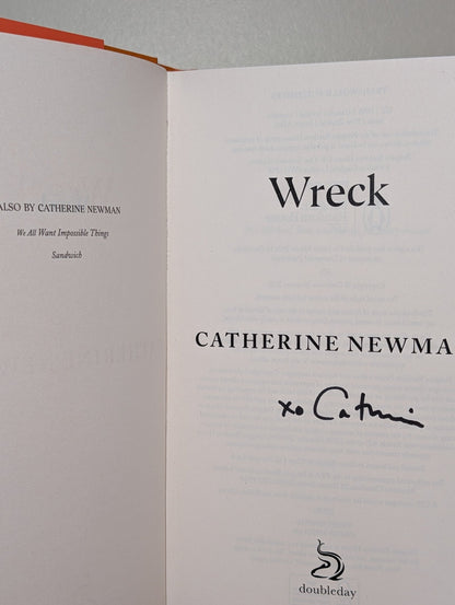 Wreck by Catherine Newman (Signed First Edition) - Fialta Books