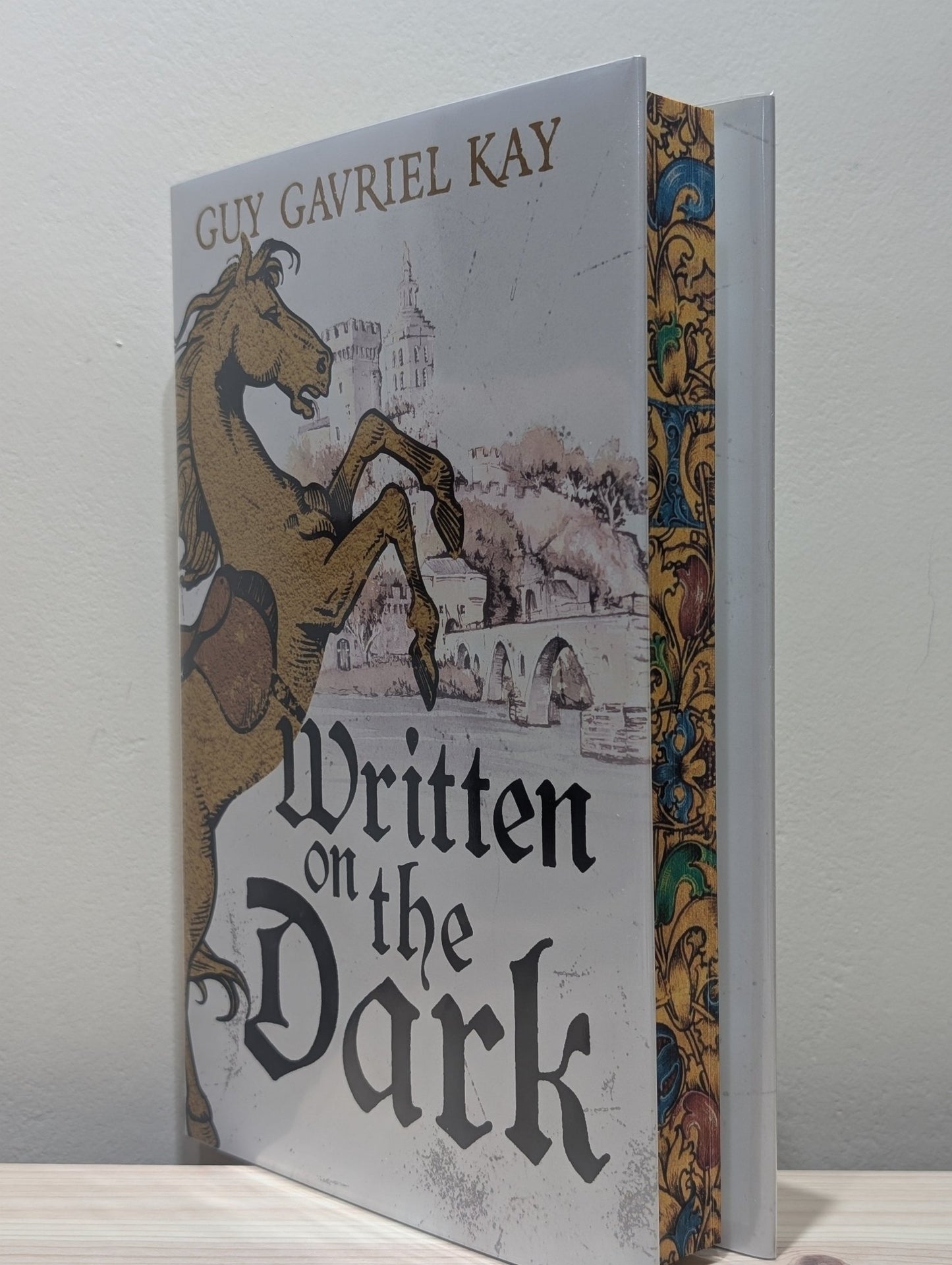Written on the Dark by Guy Gavriel Kay (Signed Numbered First Edition with sprayed edges) - Fialta Books