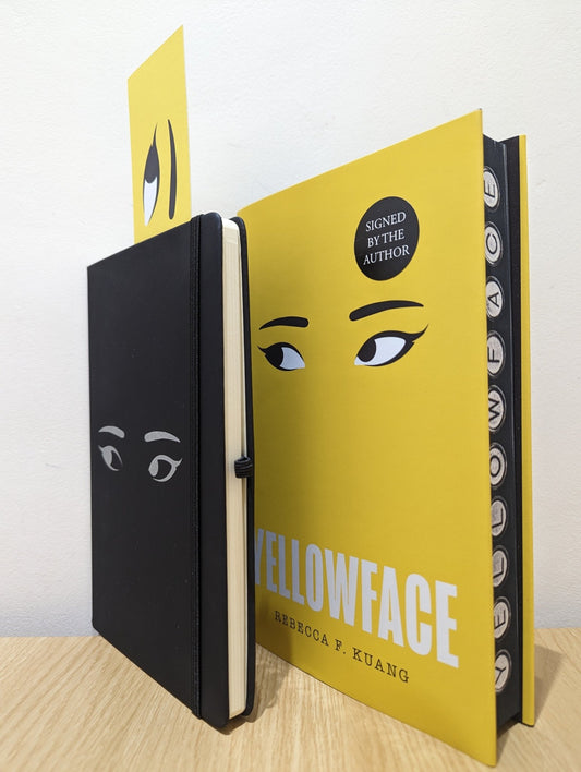 Yellowface by Rebecca F Kuang (Signed First Edition with sprayed edges and notebook) - Fialta Books