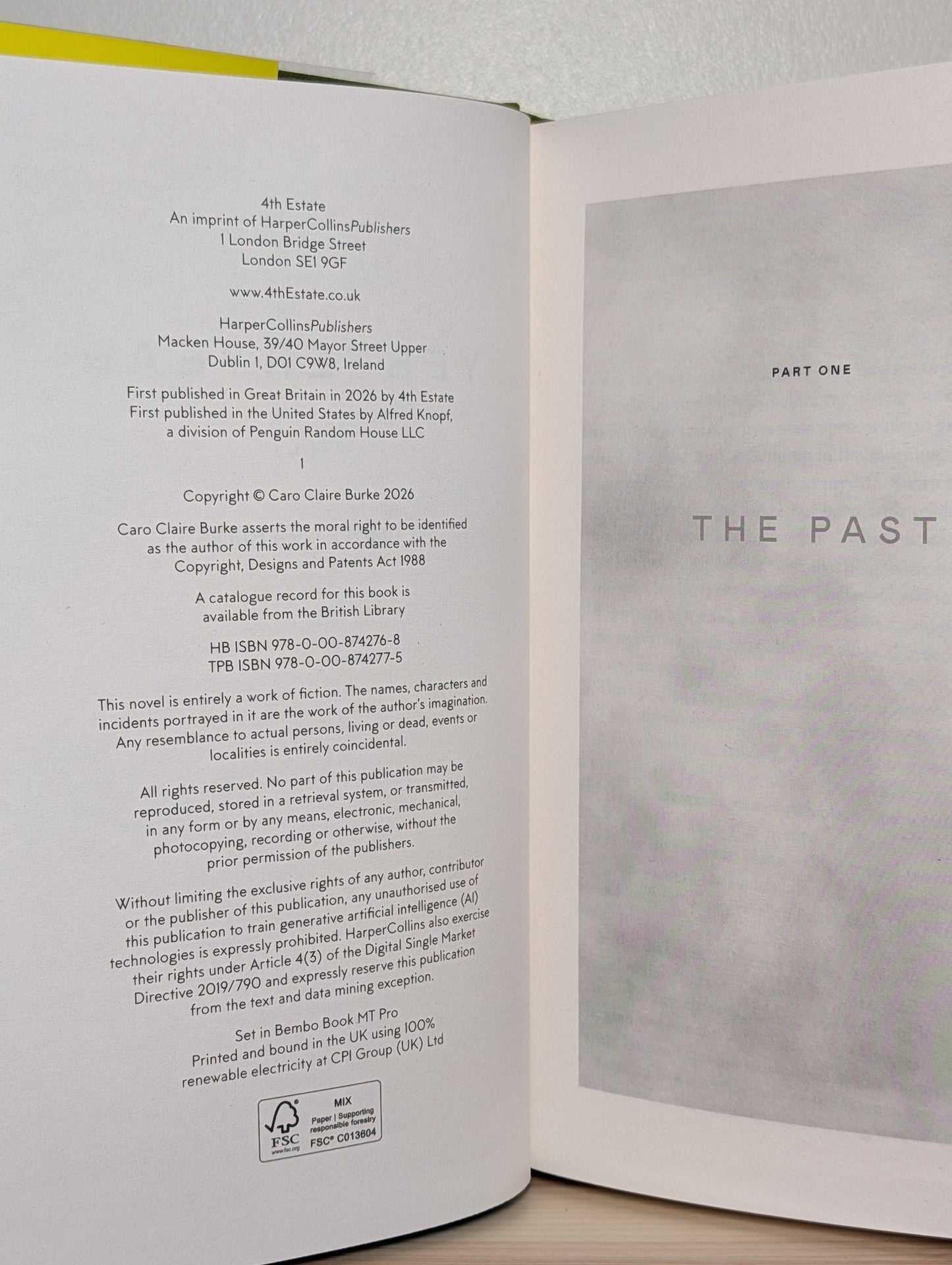 Yesteryear by Caro Claire Burke (Signed Numbered First Edition) - Fialta Books