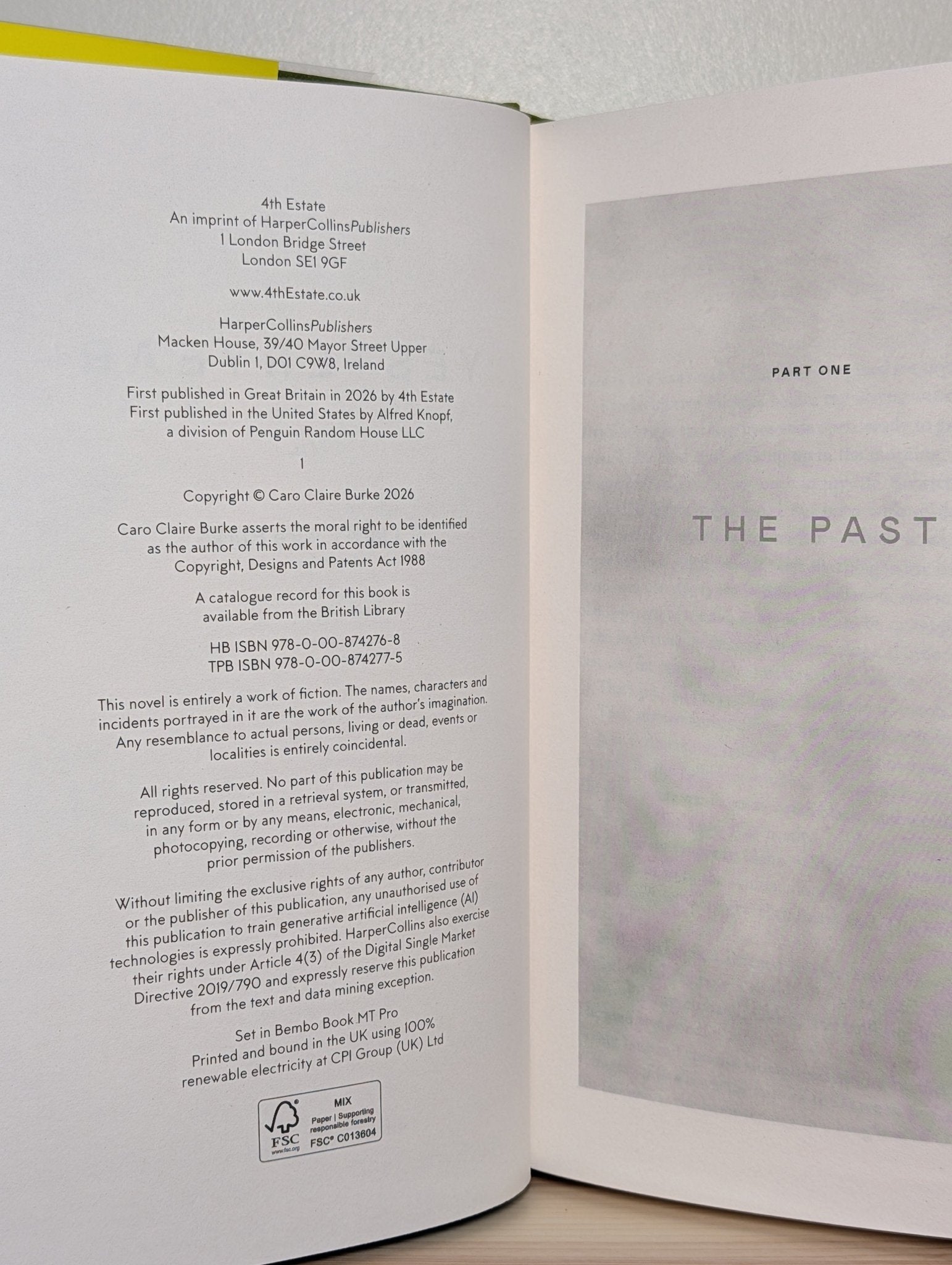Yesteryear by Caro Claire Burke (Signed Numbered First Edition) - Fialta Books