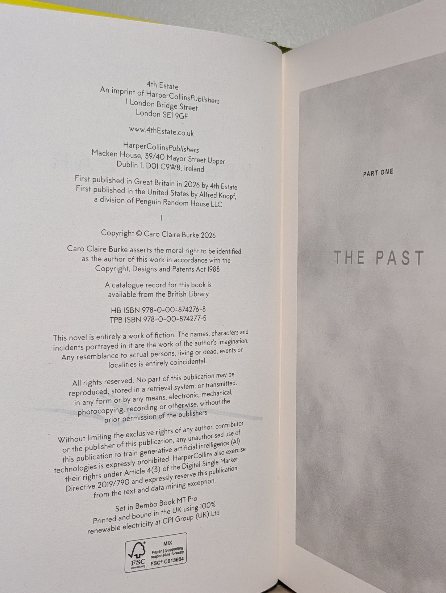 Yesteryear by Caro Claire Burke (Signed to Title Page) - Fialta Books