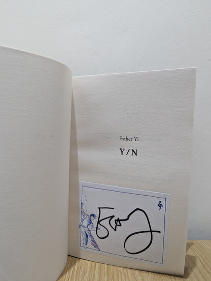 Y/N: A novel by Esther Yi (Signed First Edition) - Fialta Books