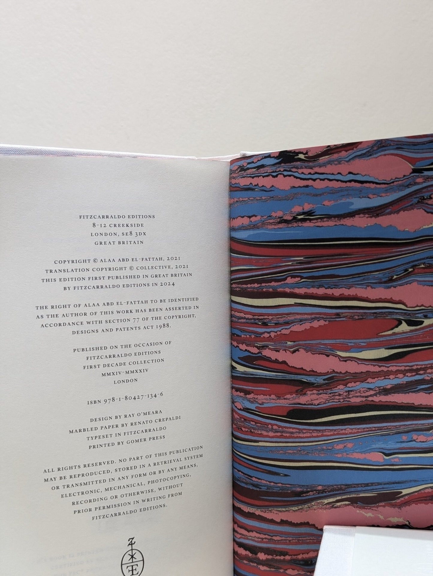 You Have Not Yet Been Defeated by Alaa Abd el - Fattah (Numbered Edition with sprayed edges) - Fialta Books