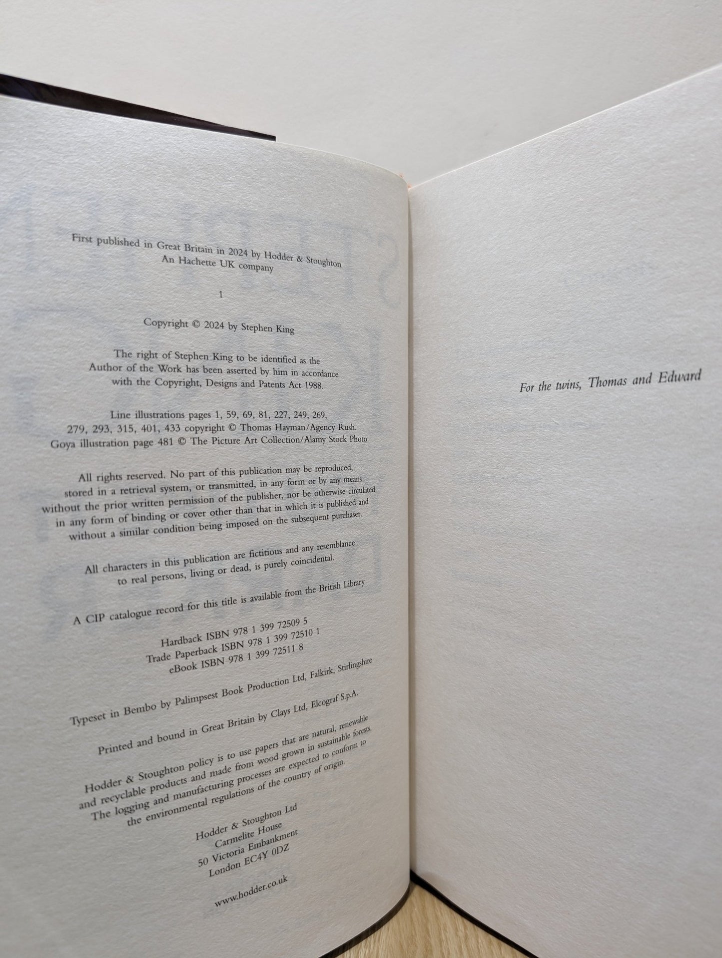 You Like It Darker by Stephen King (First Edition with palm cover) - Fialta Books