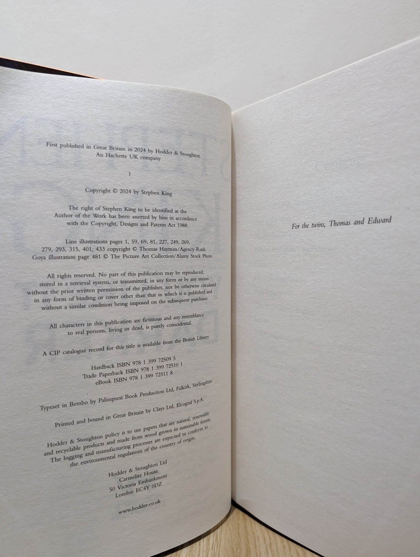 You Like It Darker by Stephen King (First Edition with slide cover) - Fialta Books