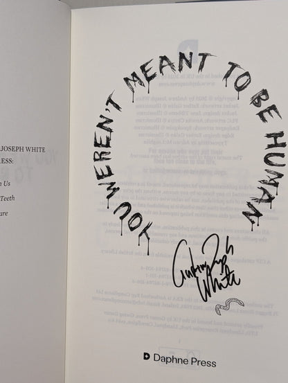 You Weren't Meant to Be Human by Andrew Joseph White (Signed First Edition) - Fialta Books
