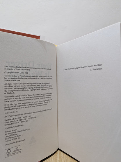 Your Driver Is Waiting by Priya Guns (Signed First Edition) - Fialta Books