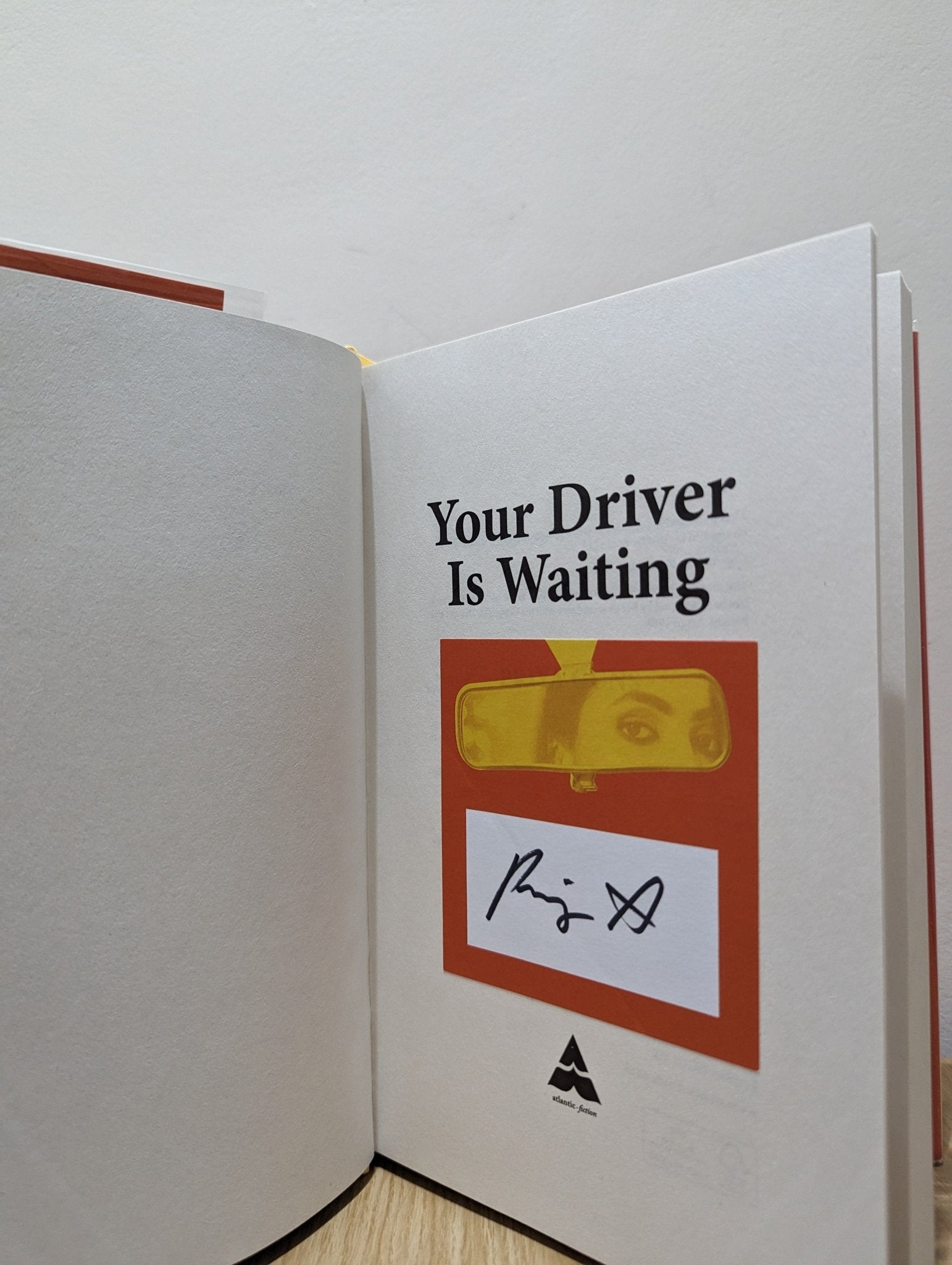 Your Driver Is Waiting by Priya Guns (Signed First Edition) - Fialta Books