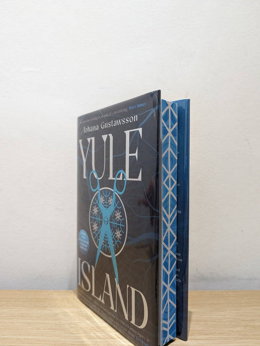 Yule Island by Johana Gustawsson (Signed Dated First Edition with sprayed edges) - Fialta Books