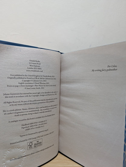 Yule Island by Johana Gustawsson (Signed Dated First Edition with sprayed edges) - Fialta Books