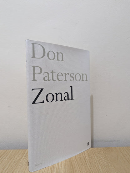 Zonal by Don Paterson (Signed First Edition) - Fialta Books